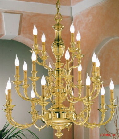 Люстра Possoni Illuminazione 888/8+8+4 ORO